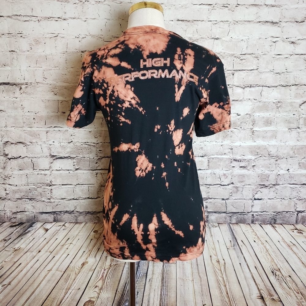 Custom Bleach Dye Firebird Short Sleeve Shirt - Picture 4 of 6